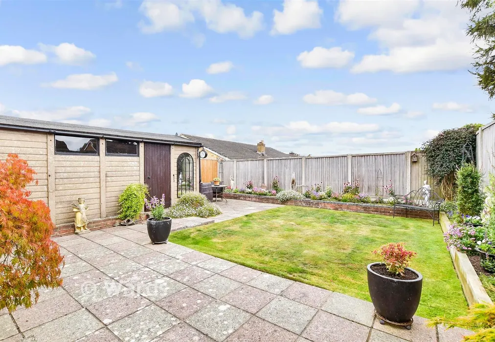 Rear Garden - Gresham Road, Coxheath, Maidstone, Kent - Wards of Kent