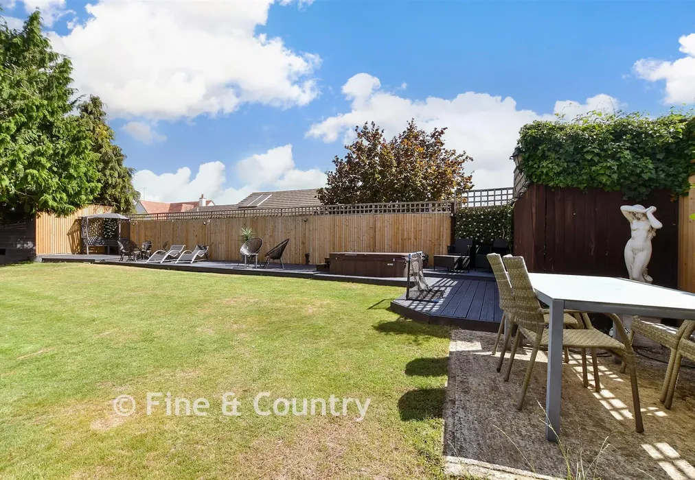 Rear Garden - Alexandra Road, Kingsdown, Deal, Kent - Wards of Kent