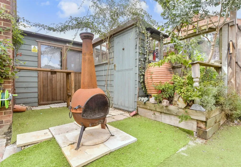 Rear Garden - Ince Road, Sturry, Canterbury, Kent - Wards of Kent