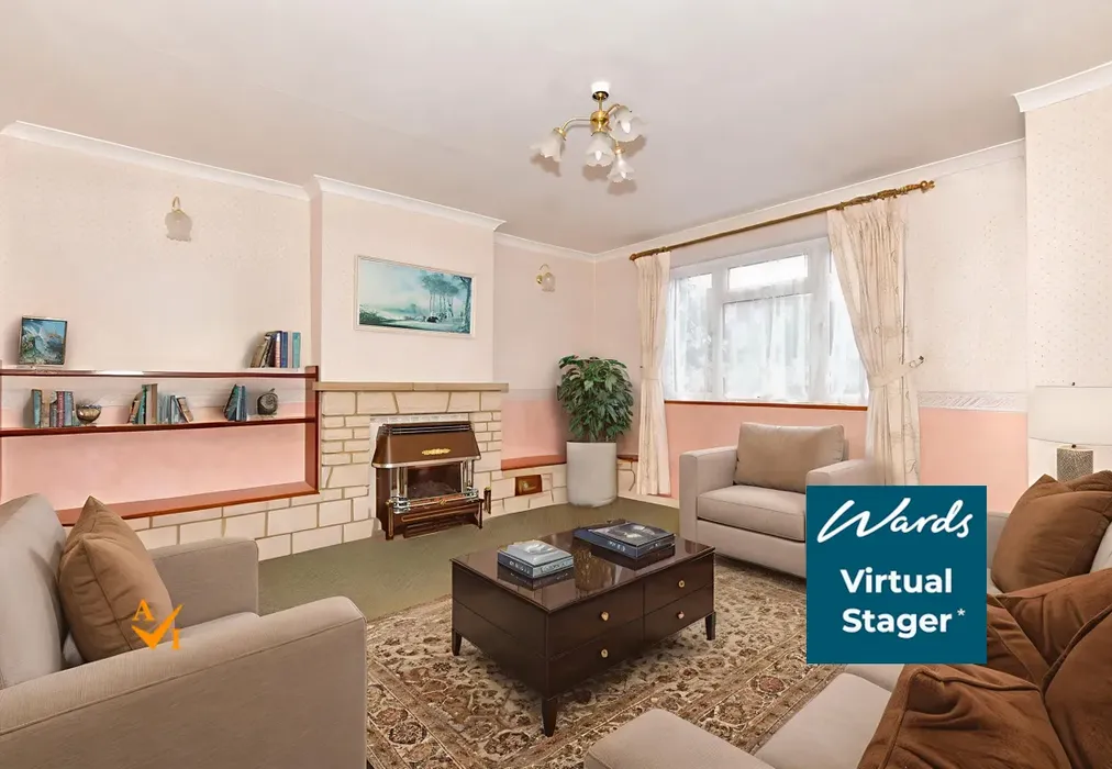 Lounge (Contemporary style) - Grantham Avenue, Deal, Kent - Wards of Kent