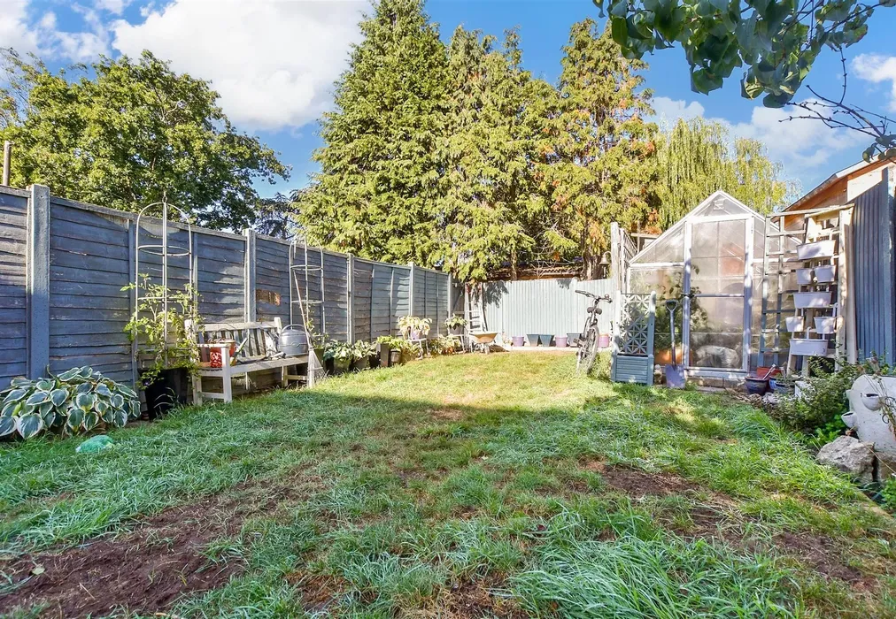 Rear Garden - Hampden Road, Ashford, Kent - Wards of Kent