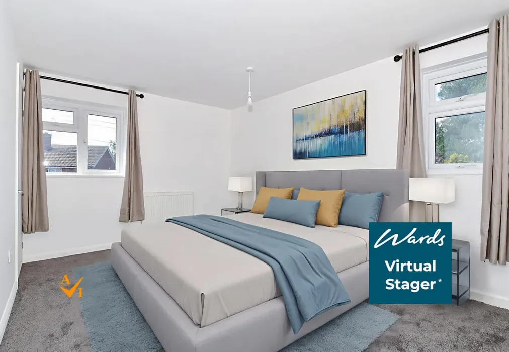 Bedroom 1 (Contemporary style) - Forge Meadow, Harrietsham, Maidstone, Kent - Wards of Kent