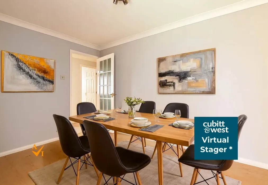 Dining Room (Contemporary style) - Crescent Drive North, Woodingdean, Brighton, East Sussex - Wards of Kent