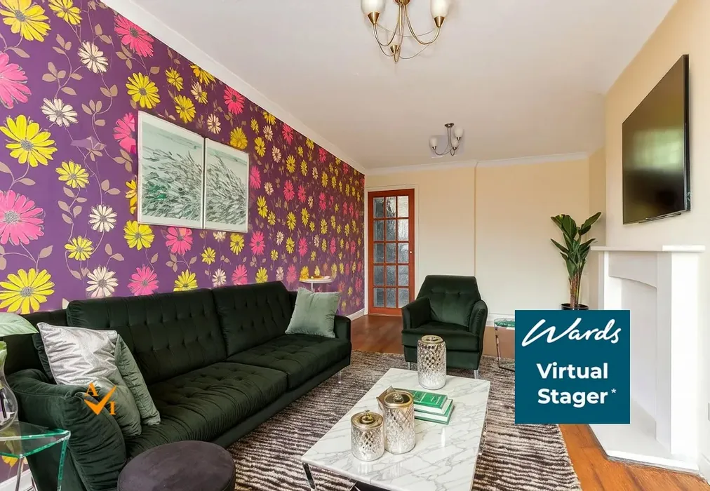 Lounge (Modern style) - St. David's Avenue, Aycliffe, Dover, Kent - Wards of Kent