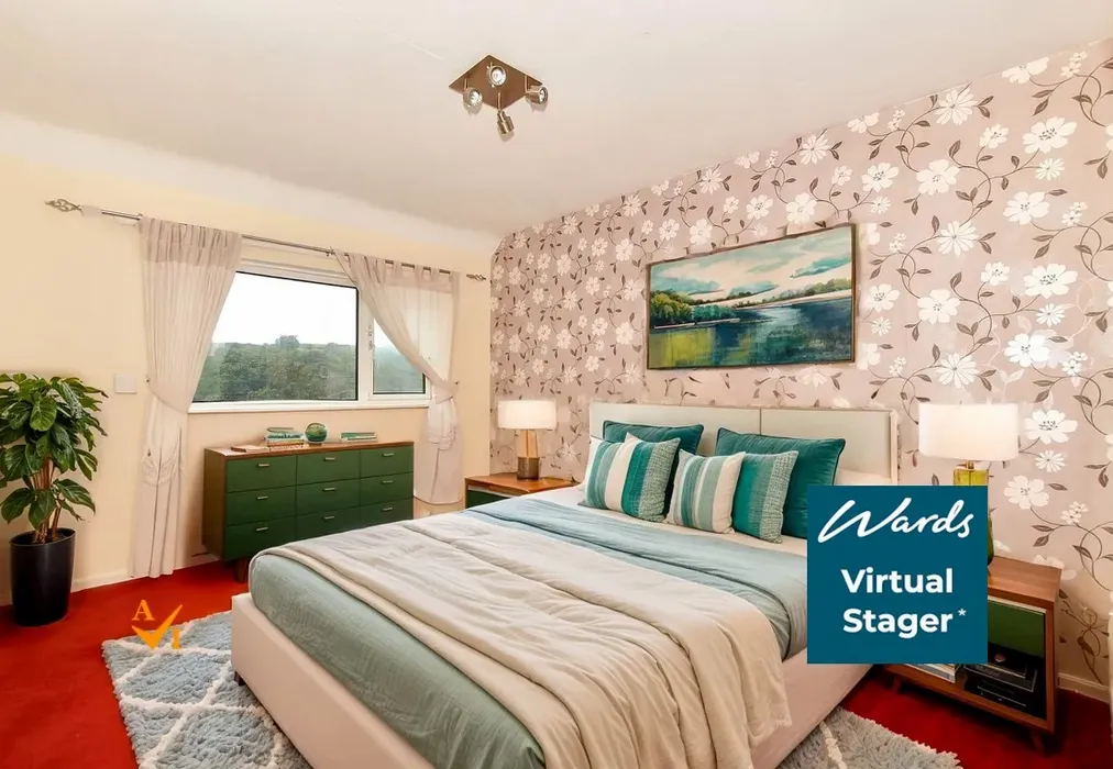 Bedroom 1 (Contemporary style) - St. David's Avenue, Aycliffe, Dover, Kent - Wards of Kent