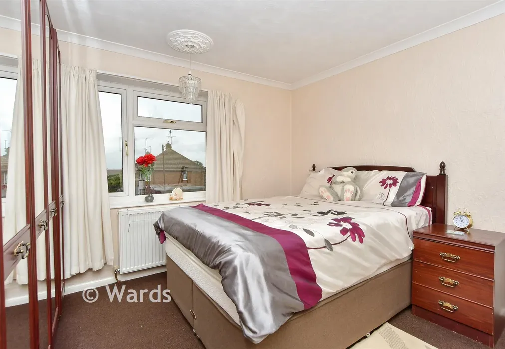Bedroom 2 - Northumberland Avenue, Rainham, Gillingham, Kent - Wards of Kent