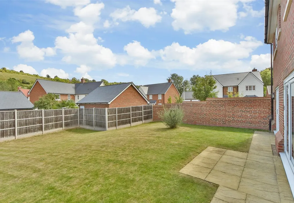 Rear Garden - Brickmakers Way, Hempstead, Gillingham, Kent - Wards of Kent