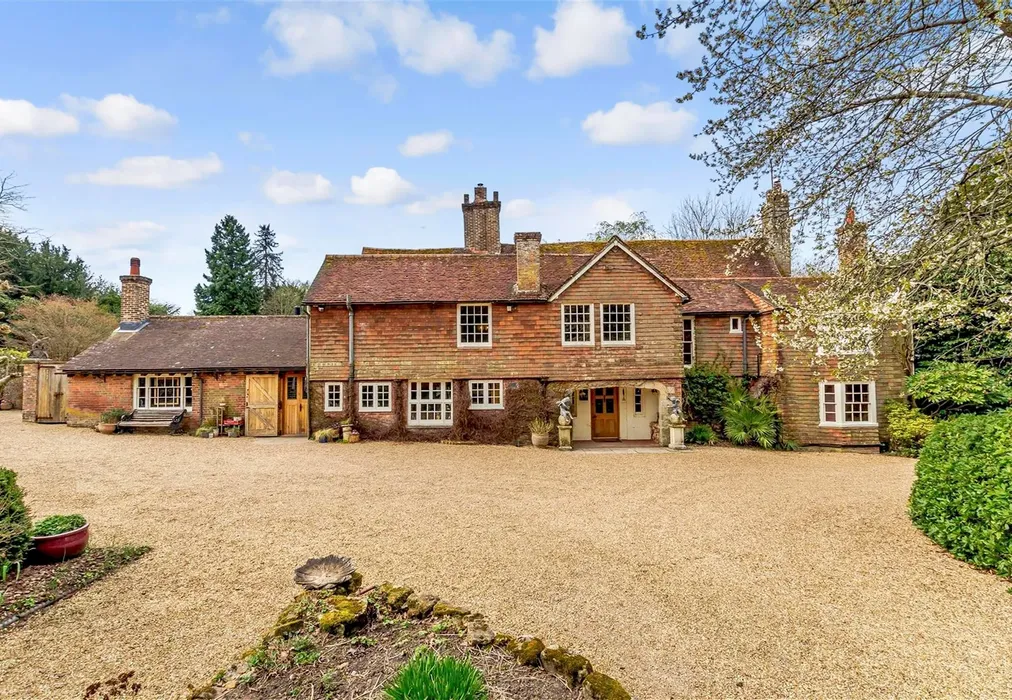 Front Shot Of House - Framfield Road, Buxted, Uckfield, East Sussex - Wards of Kent