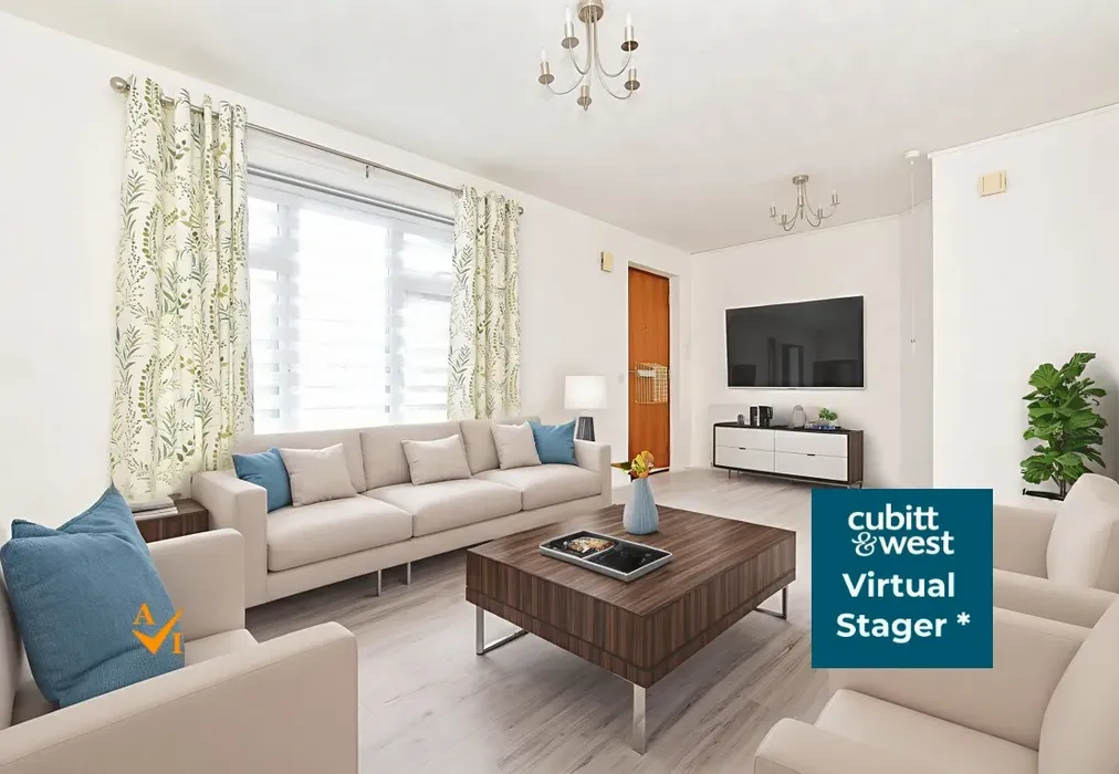 Lounge (Contemporary style) - Henbit Close, Tadworth, Surrey - Wards of Kent