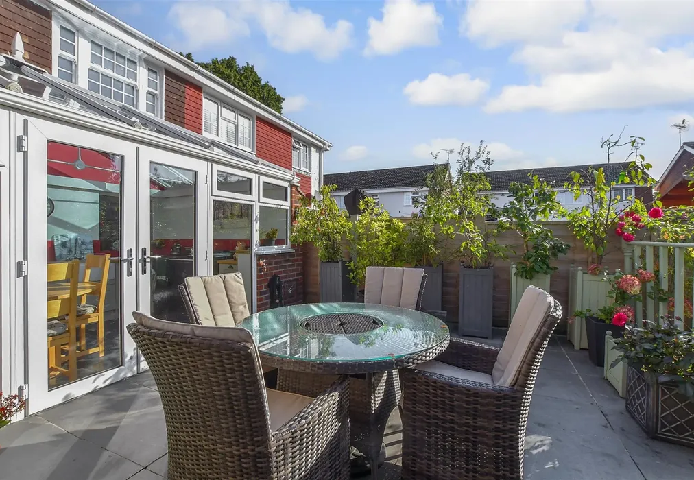 Rear Garden - Snapes Road, Storrington, West Sussex - Wards of Kent