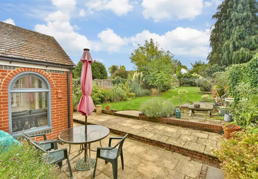 Rear Garden - Lower Road, Faversham, Kent - Wards of Kent