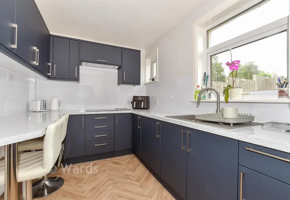 Kitchen - Terrace Road, Elvington, Dover, Kent - Wards of Kent