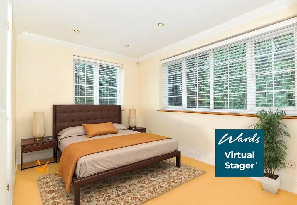 Bedroom 2 (Contemporary style) - Ware Street, Bearsted, Maidstone, Kent - Wards of Kent