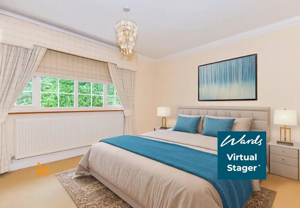 Bedroom 1 (Contemporary style) - Ware Street, Bearsted, Maidstone, Kent - Wards of Kent
