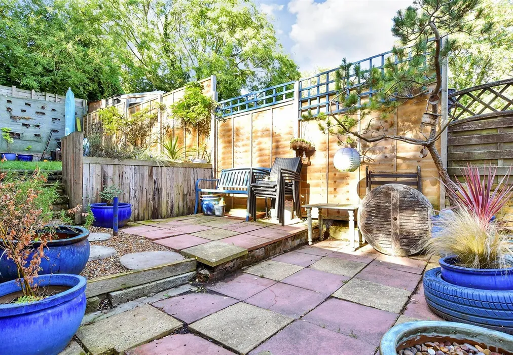 Rear Garden - Southfleet Road, Bean, Dartford, Kent - Wards of Kent