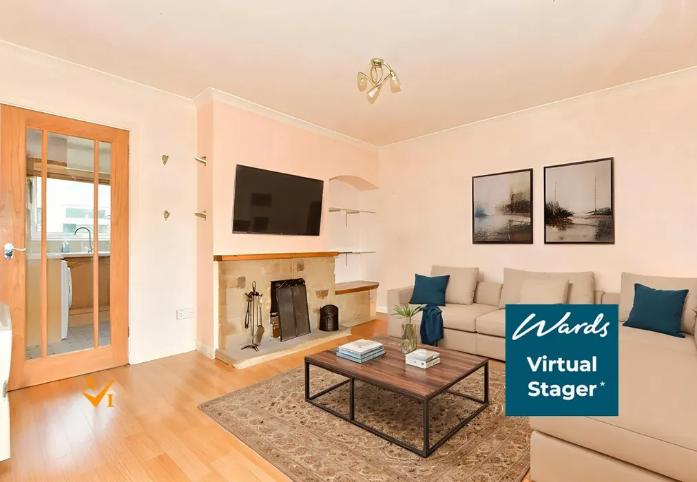 Lounge (Contemporary style) - Peene, Folkestone, Kent - Wards of Kent