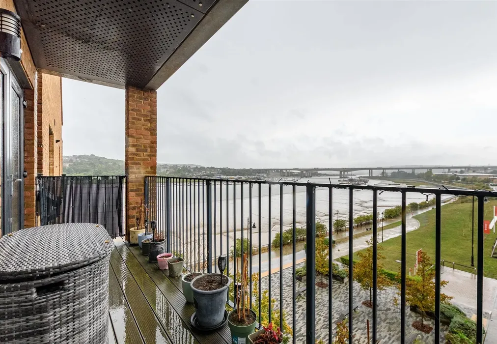 Balcony - Knights Templar Way, Strood, Rochester, Kent - Wards of Kent