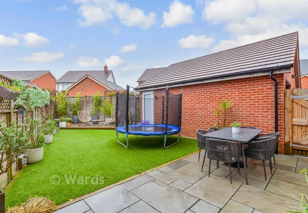 Rear Garden - Coleman Way, Langley, Maidstone, Kent - Wards of Kent
