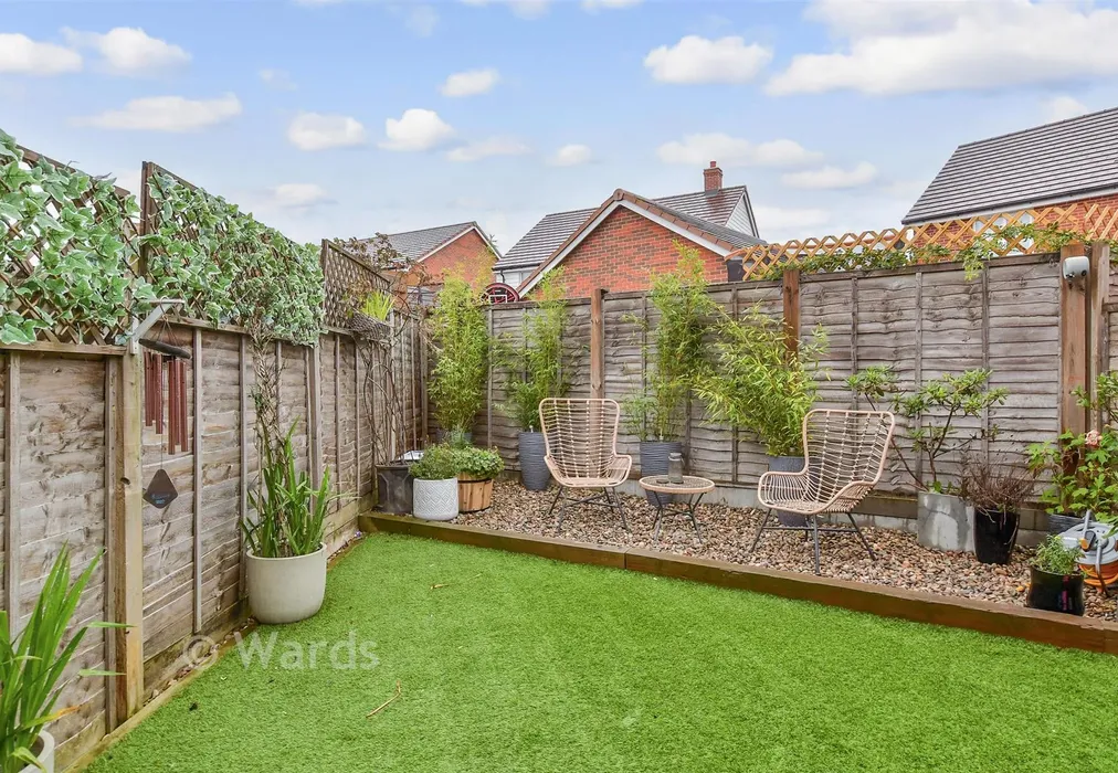Rear Garden - Coleman Way, Langley, Maidstone, Kent - Wards of Kent