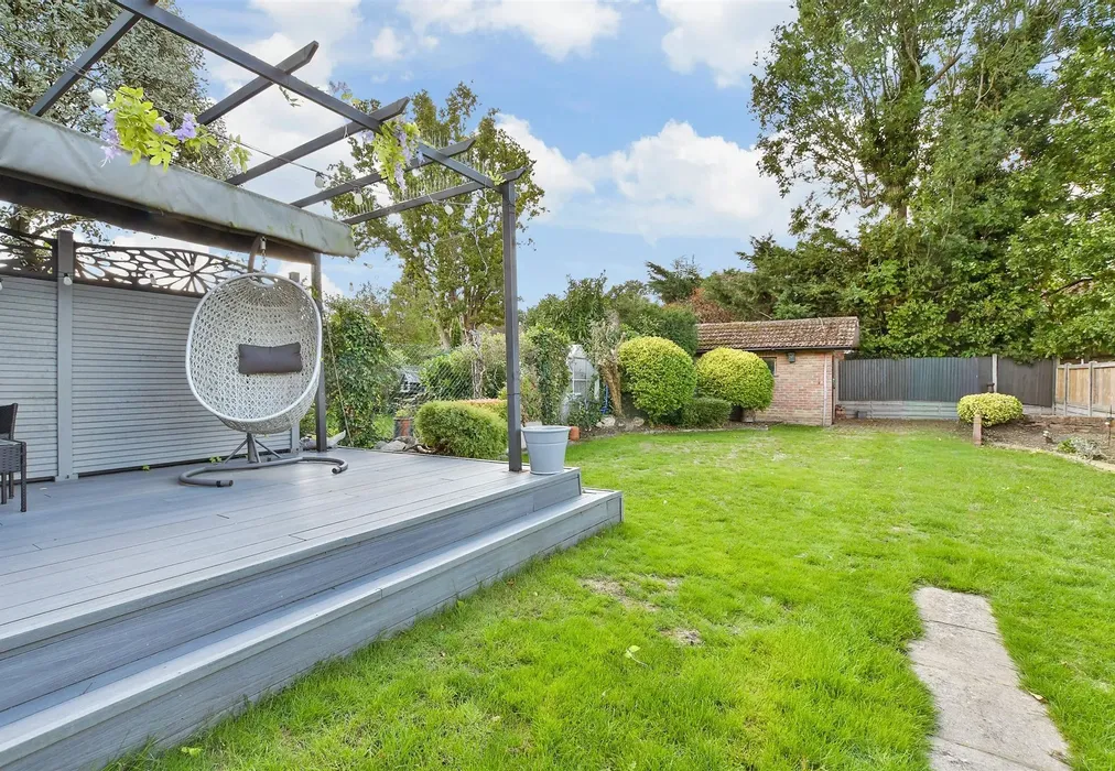Rear Garden - West Way, Croydon, Surrey - Wards of Kent