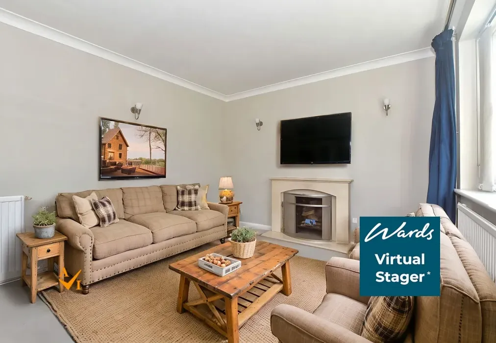 Lounge (Farmhouse style) - Ashcroft Road, Paddock Wood, Tonbridge, Kent - Wards of Kent