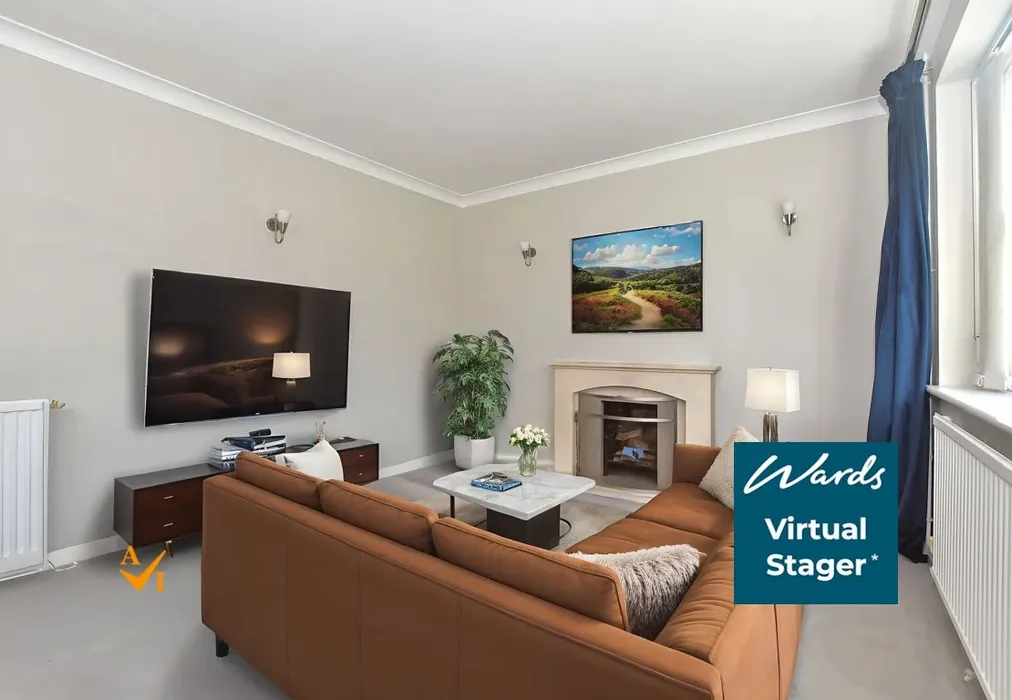 Lounge (Contemporary style) - Ashcroft Road, Paddock Wood, Tonbridge, Kent - Wards of Kent