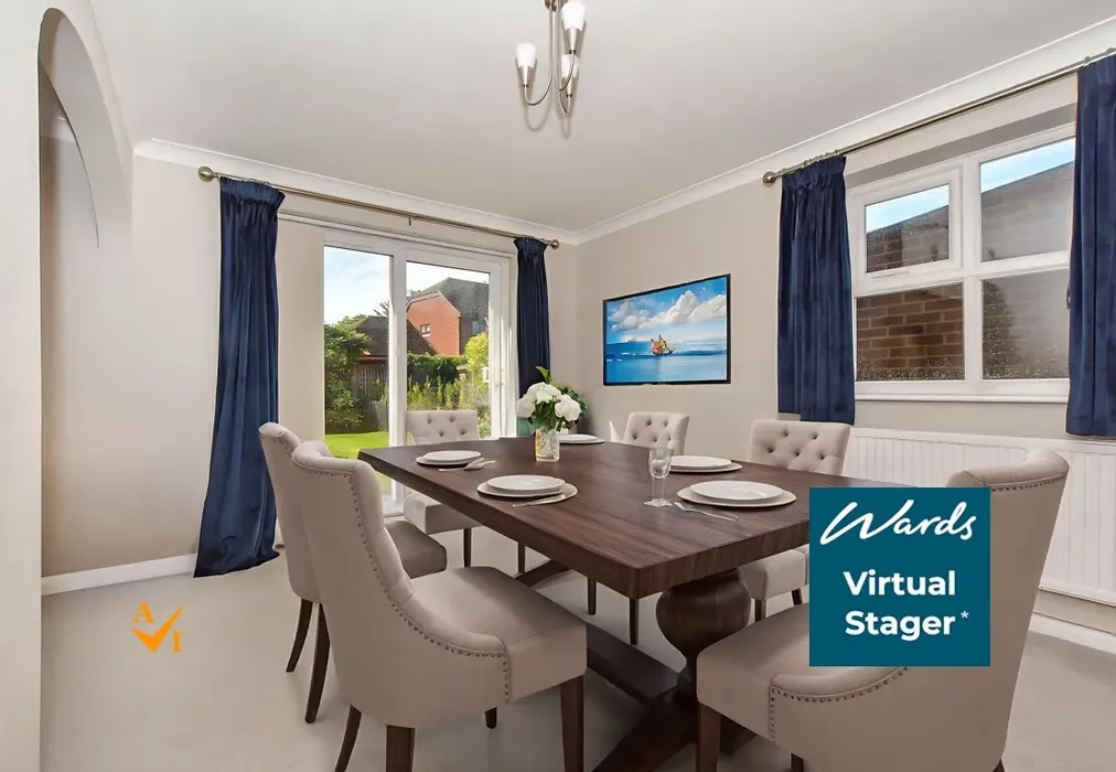 Dining Area (Contemporary style) - Ashcroft Road, Paddock Wood, Tonbridge, Kent - Wards of Kent