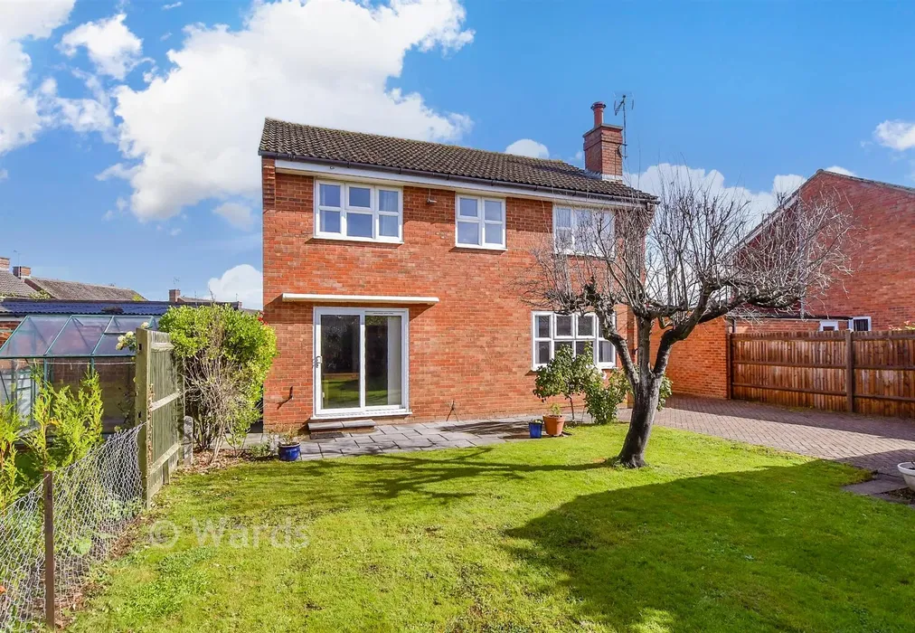 Rear Elevation - Ashcroft Road, Paddock Wood, Tonbridge, Kent - Wards of Kent