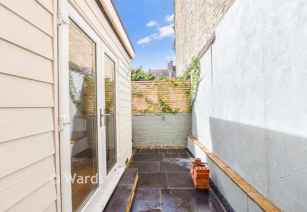 Rear Garden - Broad Street, Ramsgate, Kent - Wards of Kent