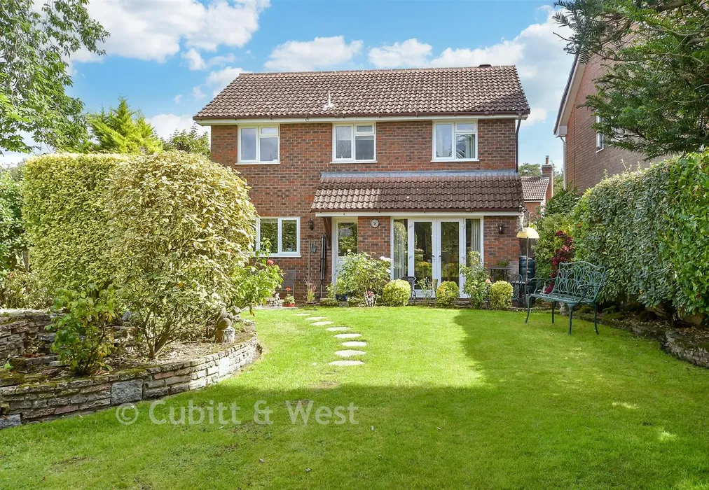 Rear Elevation - Chestnut Walk, Pulborough, West Sussex - Wards of Kent