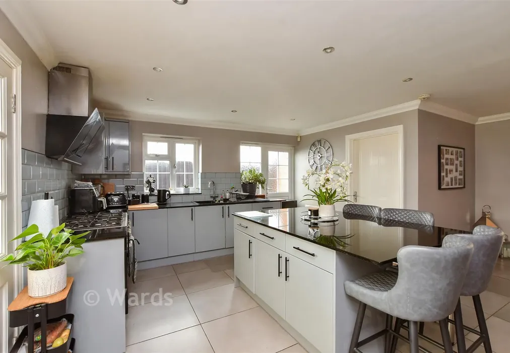 Kitchen - Wilbrough Road, Birchington, Kent - Wards of Kent
