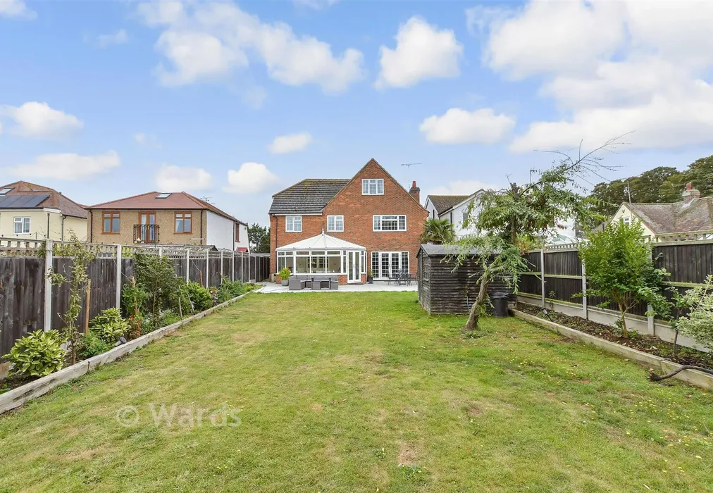 Rear Elevation - Wilbrough Road, Birchington, Kent - Wards of Kent