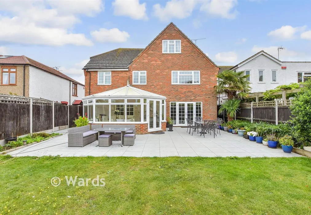 Rear Elevation - Wilbrough Road, Birchington, Kent - Wards of Kent