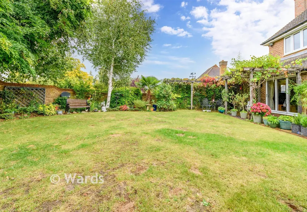 Rear Garden - Hotham Close, Swanley, Kent - Wards of Kent
