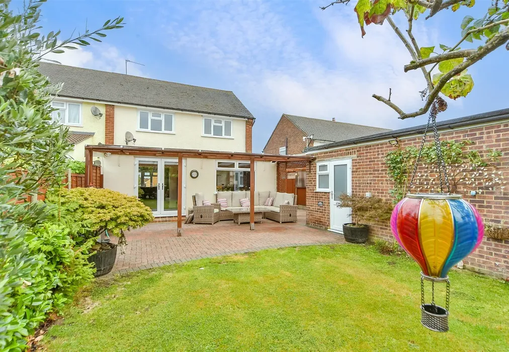 Rear Garden - Godden Road, Snodland, Kent - Wards of Kent