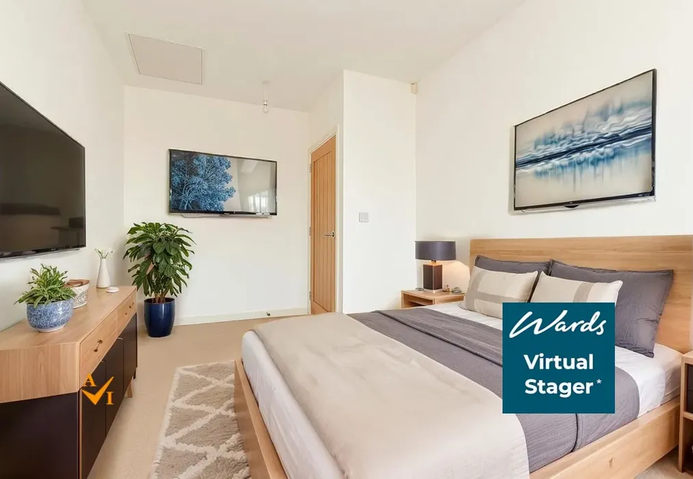 Bedroom 1 (Contemporary style) - Higham Avenue, Snodland, Kent - Wards of Kent