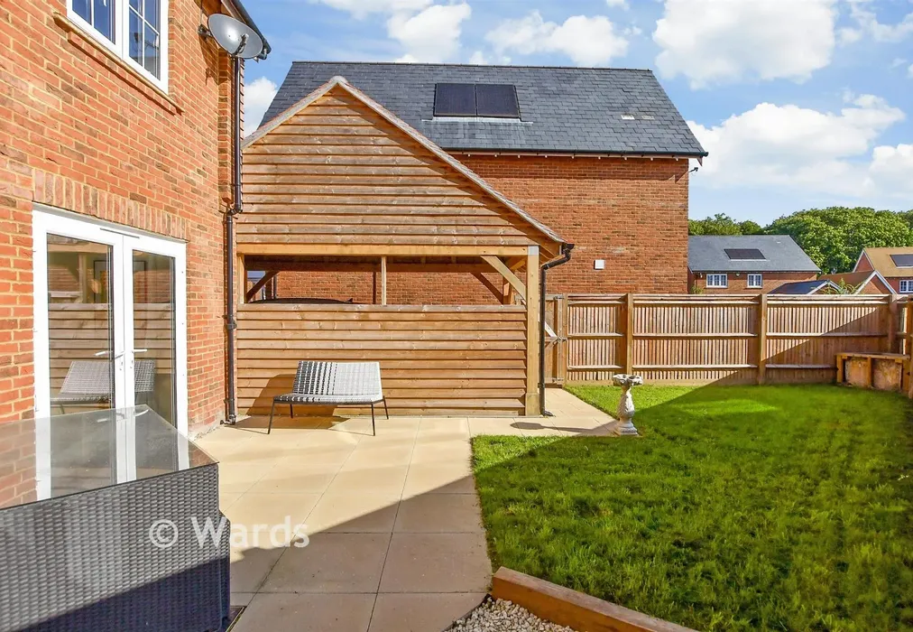 Rear Garden - Williams Road, Allington, Maidstone, Kent - Wards of Kent
