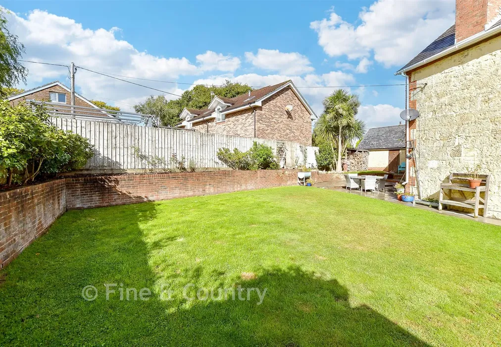 Rear Garden - Main Road, Rookley, Isle of Wight - Wards of Kent