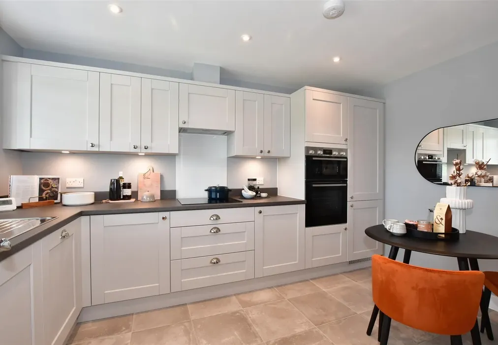 Kitchen - Nassella Gardens, Grasmere Gardens (Phase 1), Chestfield, Whitstable, Kent - Wards of Kent