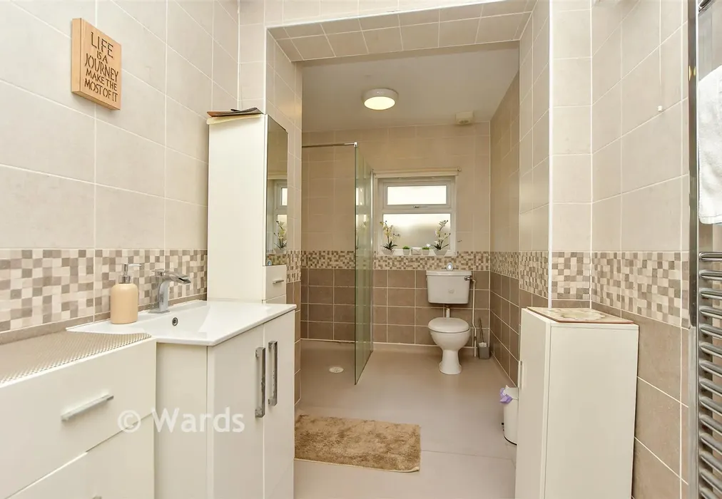 Wet Room - Stuart Road, Gillingham, Kent - Wards of Kent