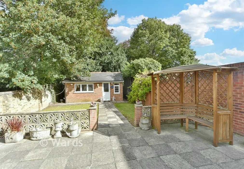 Rear Garden - Stuart Road, Gillingham, Kent - Wards of Kent