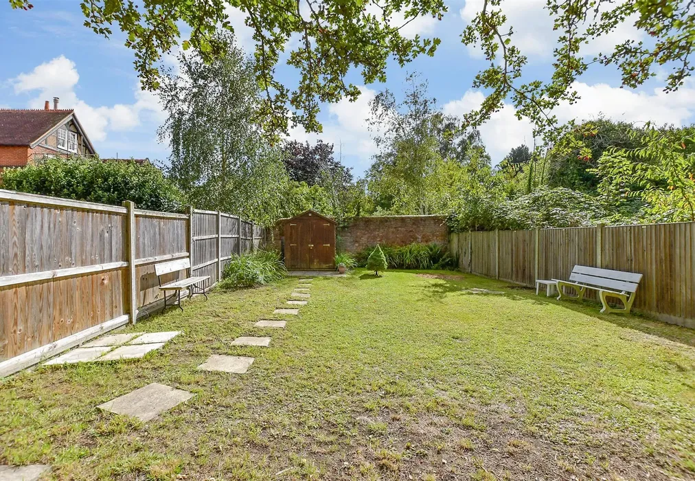 Rear Garden - Ethelbert Road, Canterbury, Kent - Wards of Kent