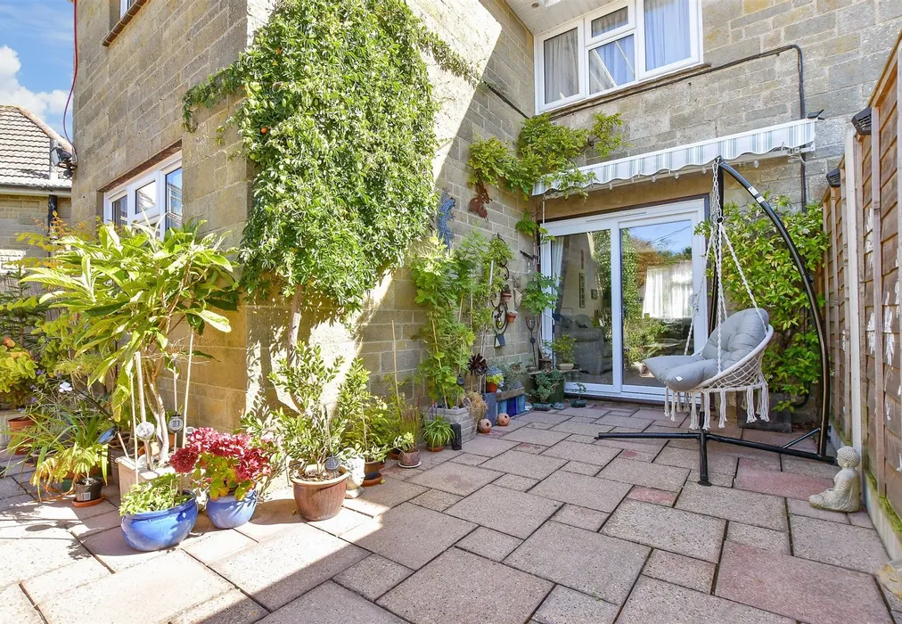 Patio / Decking - St. Saviour's Road, Totland Bay, Isle of Wight - Wards of Kent