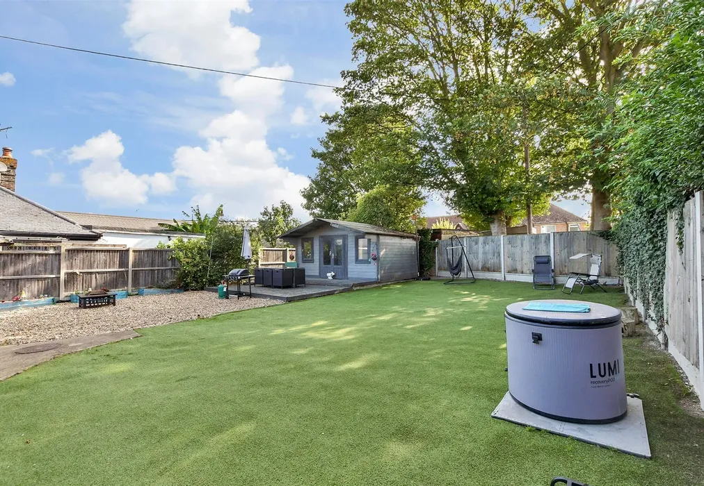 Rear Garden - Canterbury Road, Birchington, Kent - Wards of Kent