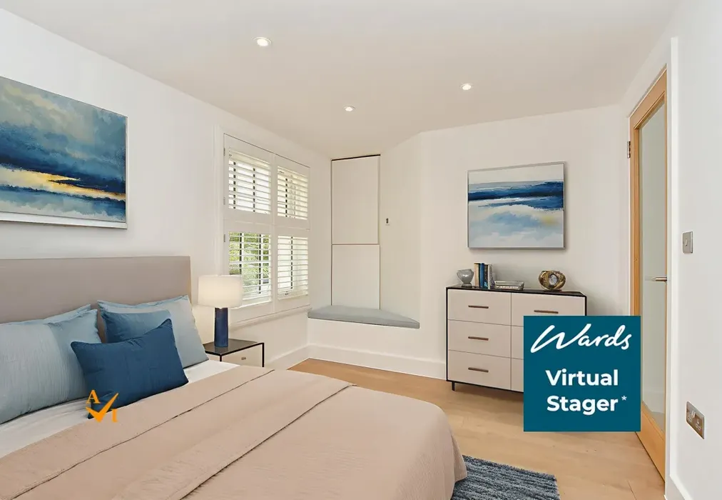 Bedroom 2 (Contemporary style) - The Street, Horton Kirby, Kent - Wards of Kent