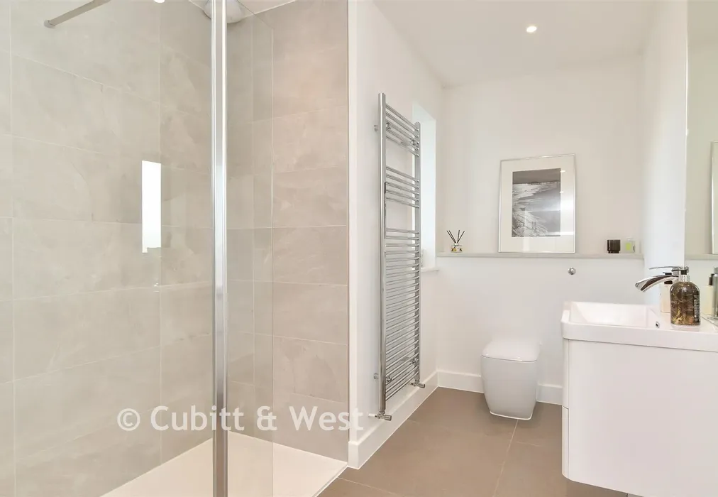 Shower Room - Millyard Crescent, Woodingdean, Brighton, East Sussex - Wards of Kent