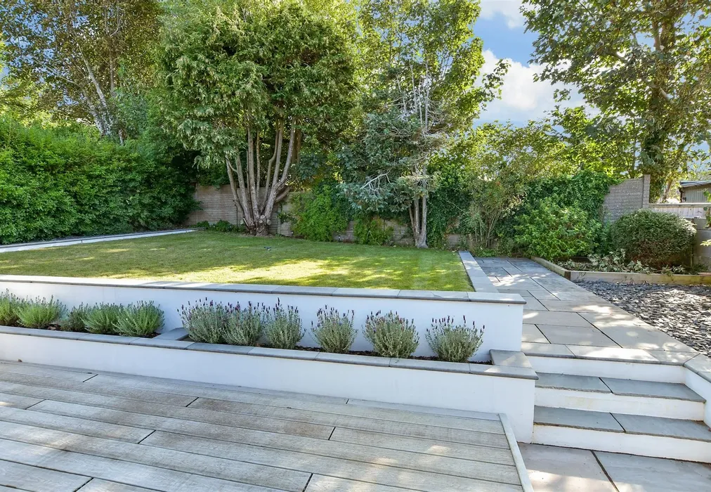 Rear Garden - Millyard Crescent, Woodingdean, Brighton, East Sussex - Wards of Kent