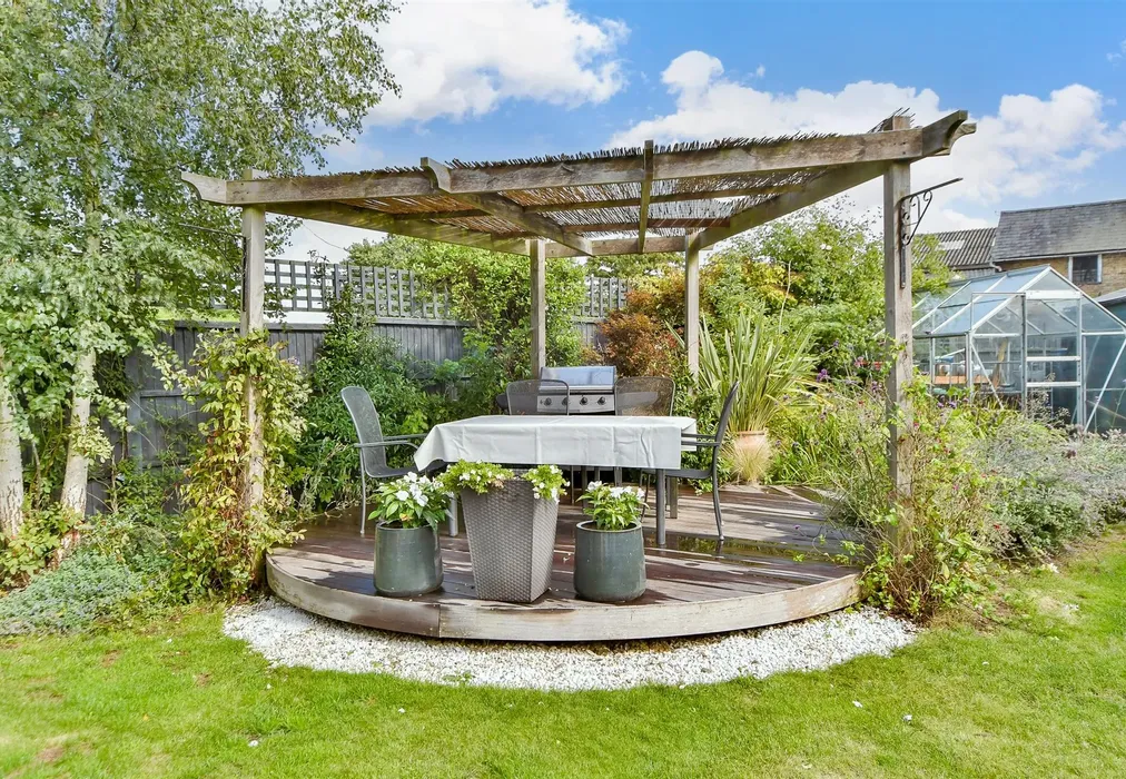 Rear Garden - South Green, Sittingbourne, Kent - Wards of Kent