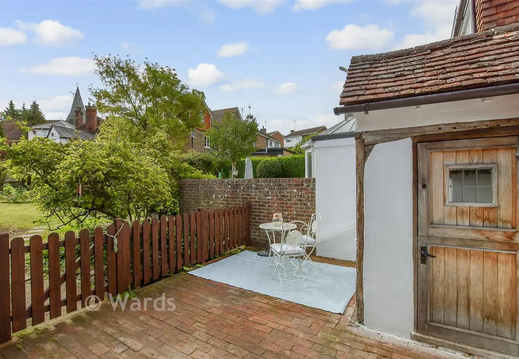 Rear Garden - Mill Street, Loose, Maidstone, Kent - Wards of Kent