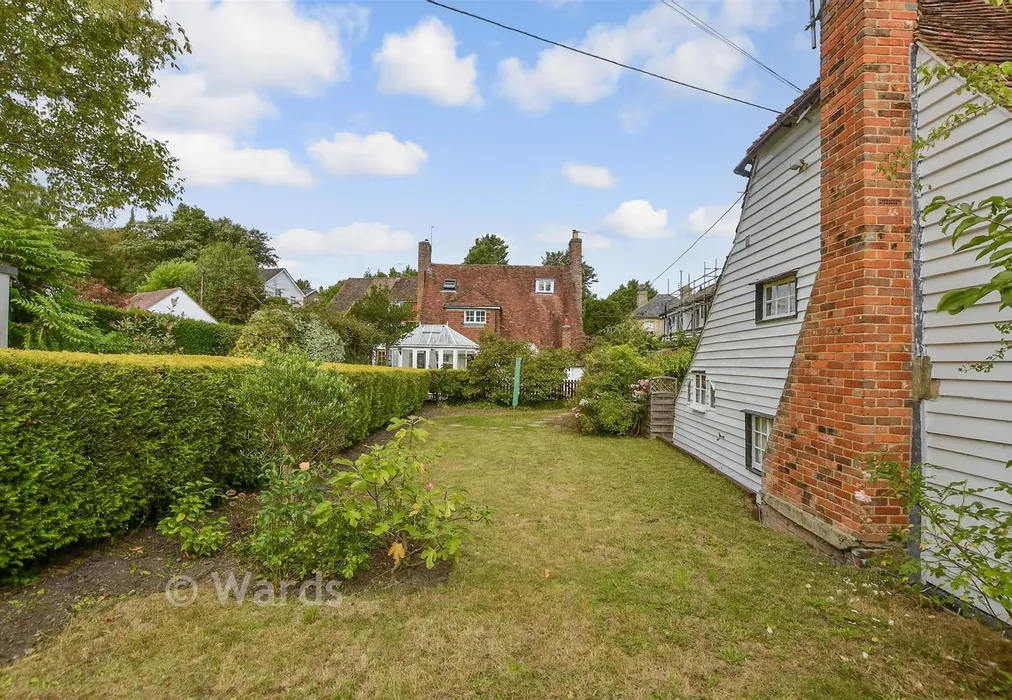 Rear Garden - Mill Street, Loose, Maidstone, Kent - Wards of Kent